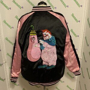Middle Of Beyond Jacket Coat Killer Klowns Outer Space Clowns Reversible MOB 3XL